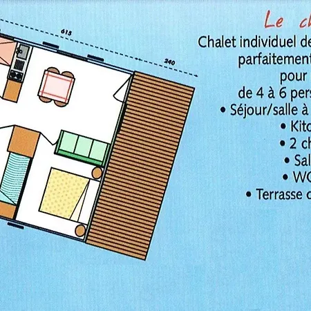شاليه Chalet Tulipe Pour 6 - Prix Weekend
